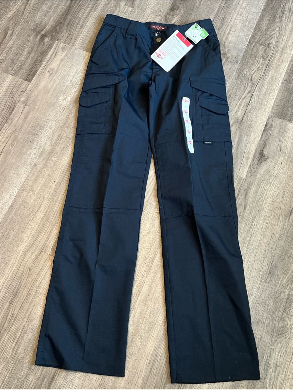 Black Cargo Work Pants - Tru Spec tactical women's 4